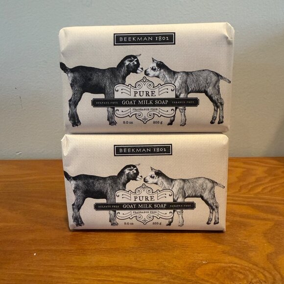 Beekman 1802 Goat Milk Soap & Whipped Body Cream Set - Picture 2 of 8